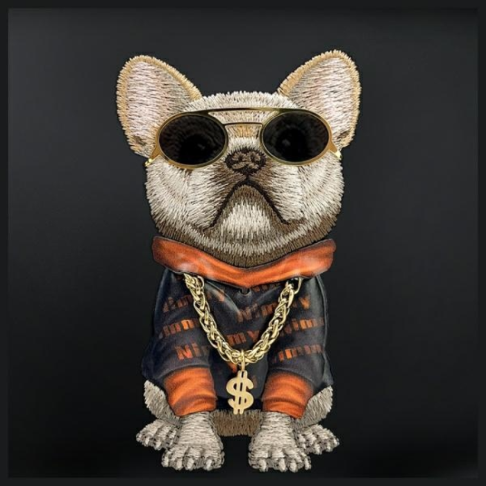 NIMMY - Nimmy Axelväska Crossbody Glasses Cool Dog - Svart