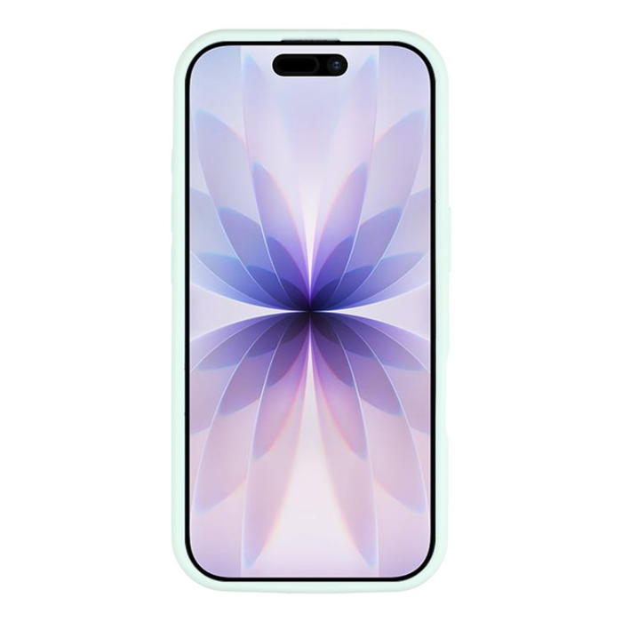 A-One Brand - iPhone 16 Mobilskal Sugkopp Silikon med Tygfoder - Grön