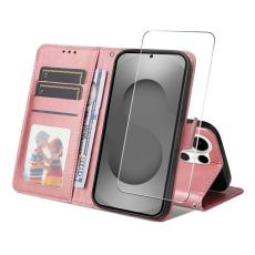 OEM - ENKAY HAT PRINCE Samsung Galaxy S26 Ultra Pl&aring;nboksfodral Konstl&auml;der - Rosa