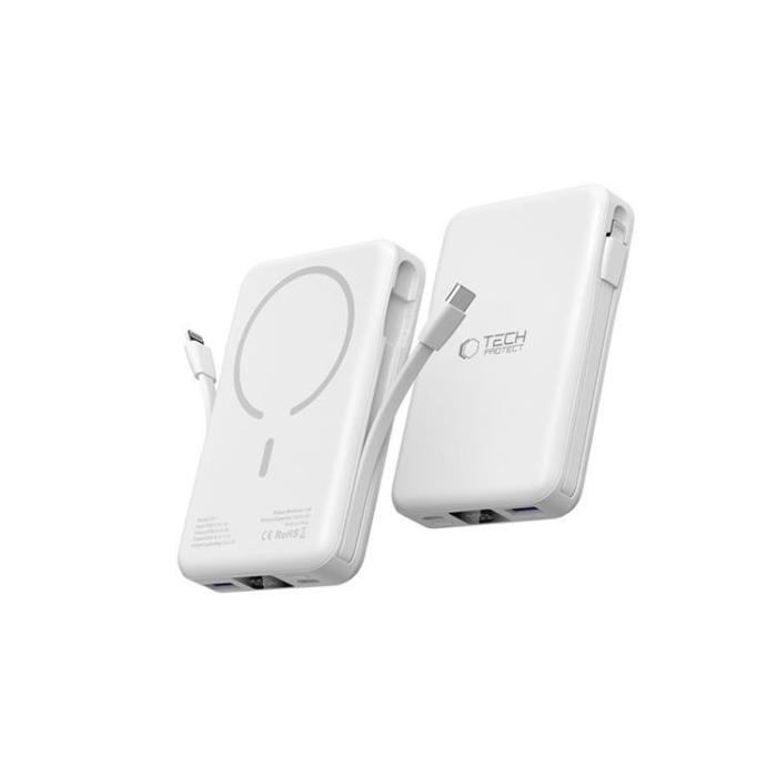 Tech-Protect - Tech-Protect PB31 Lifemag Magsafe Power Bank 10000mah - Vit
