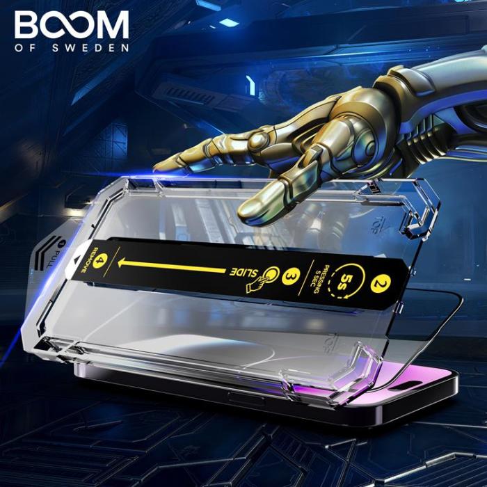 Boom of Sweden - LIVSTIDSGARANTI - BOOM iPhone 14 Plus Härdat Glas Skärmskydd - 2 Pack