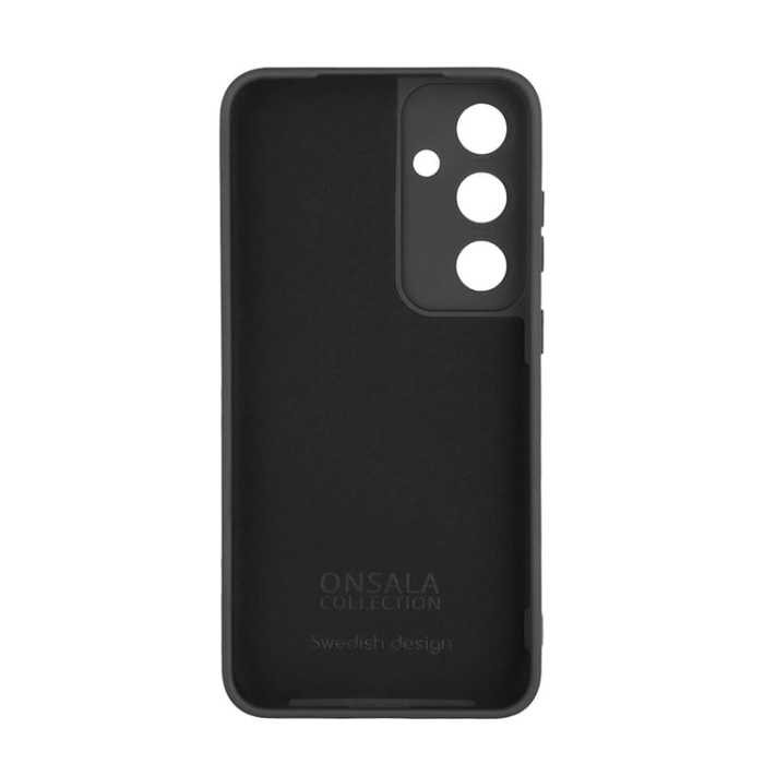 Onsala - Onsala Galaxy S24 Mobilskal Silikonkänsla - Svart