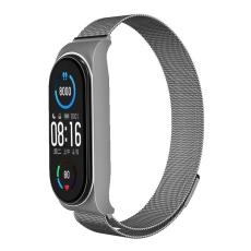 OEM - Xiaomi Mi Smart Band 5/6 Armband Metall 02