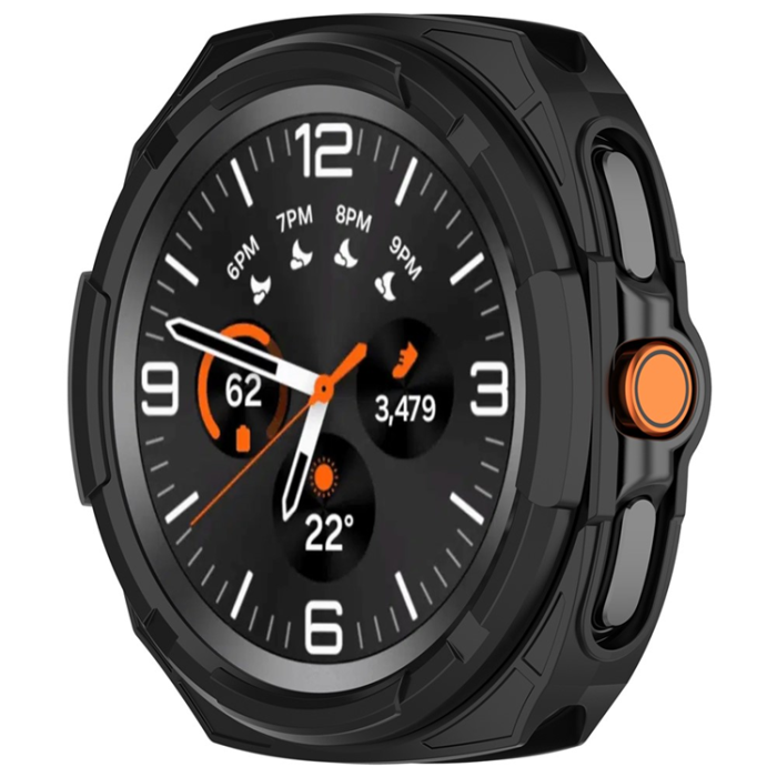 A-One Brand - Galaxy Watch 8 Classic (46mm) Skal Hollow Design - Svart