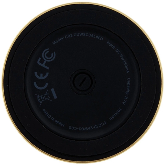 Guess - Guess Bluetooth Högtalare Magnetic Script Metal - Guld