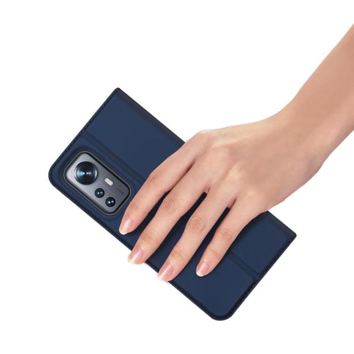 Dux Ducis - DUX DUCIS Skin Series Plånboksfodral Xiaomi 12 Pro - Svart