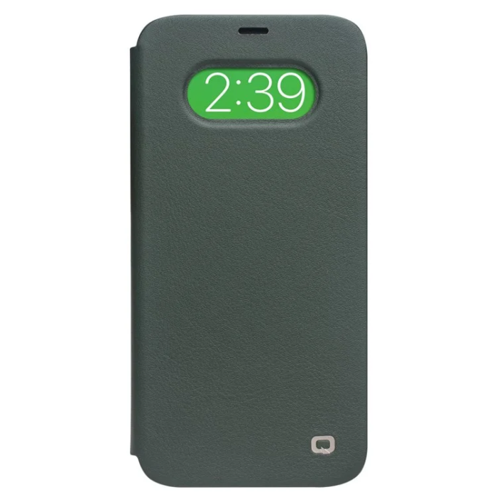 QIALINO - QIALINO iPhone 12 Pro Max Fodral Äkta Läder Cowhide