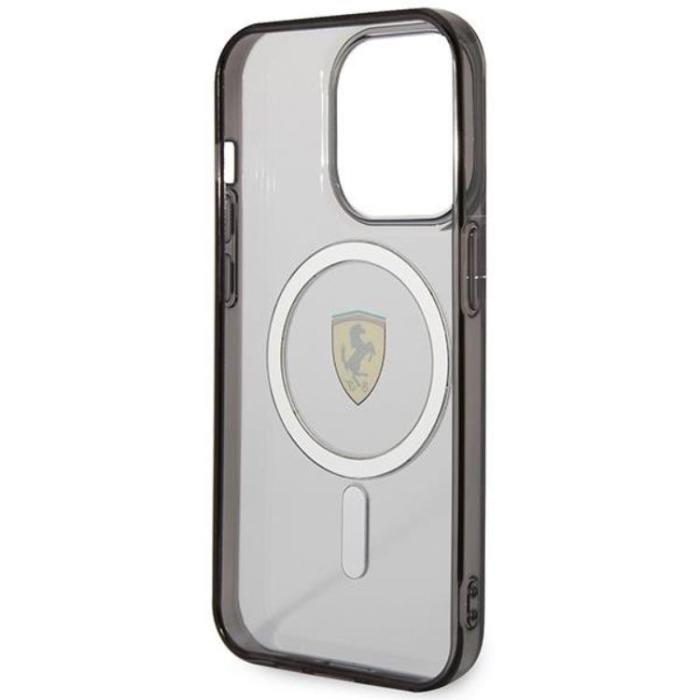 Ferrari - Ferrari iPhone 14 Pro Max Mobilskal Magsafe Outline - Transparent
