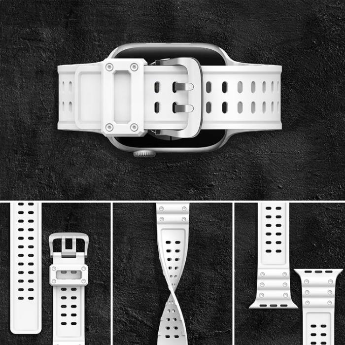 OEM - Apple Watch Ultra/SE/8/7/6 (49/45/44/42mm) Armband - Vit