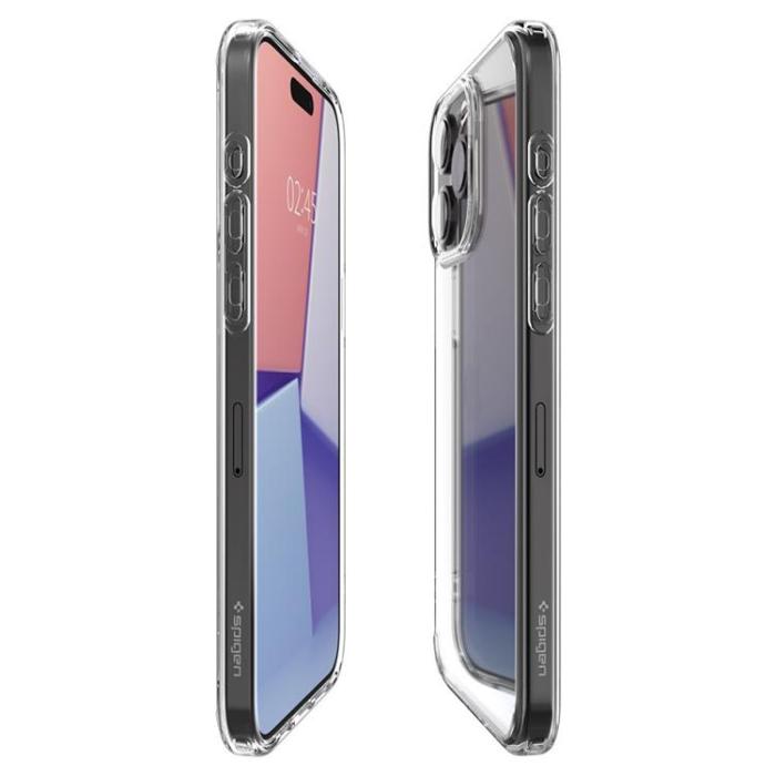 Spigen - Spigen iPhone 15 Pro Mobilskal Ultra Hybrid - Crystal Clear