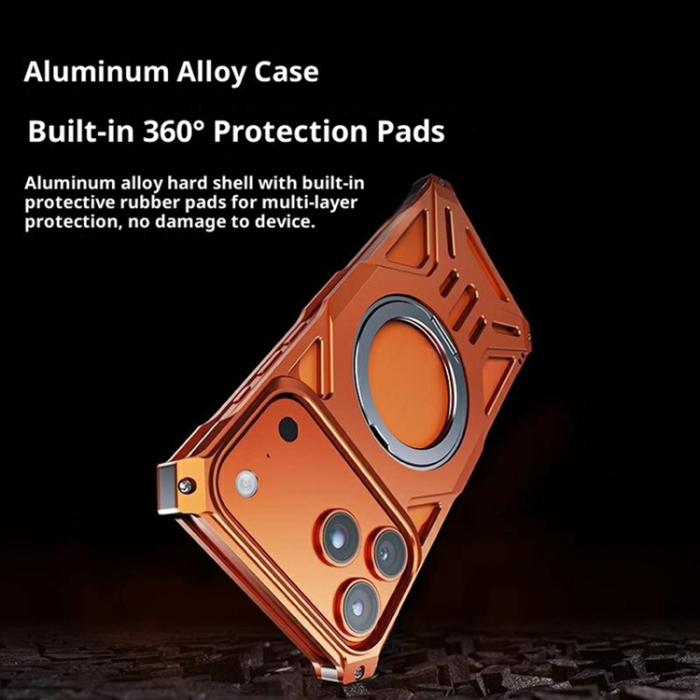 A-One Brand - iPhone 17 Pro Mobilskal Bumper Frameless - Orange