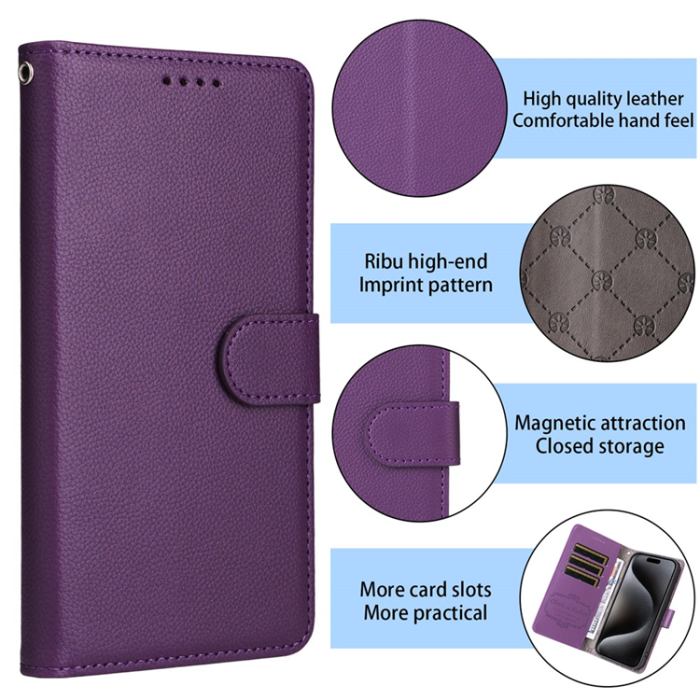 A-One Brand - iPhone 17 Pro Max Plånboksfodral RFID Blocking med Handledsrem