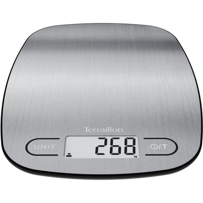 Terraillon - Terraillon Köksvåg Classic Inox 14mm tunn, 5 kg