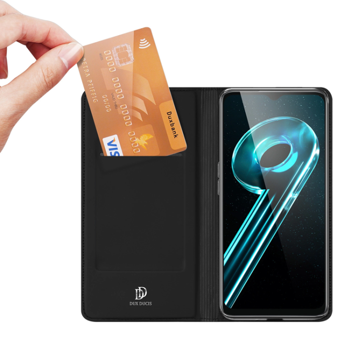 Dux Ducis - Dux Ducis Realme 10/9i 5G Plånboksfodral Skin Pro - Svart