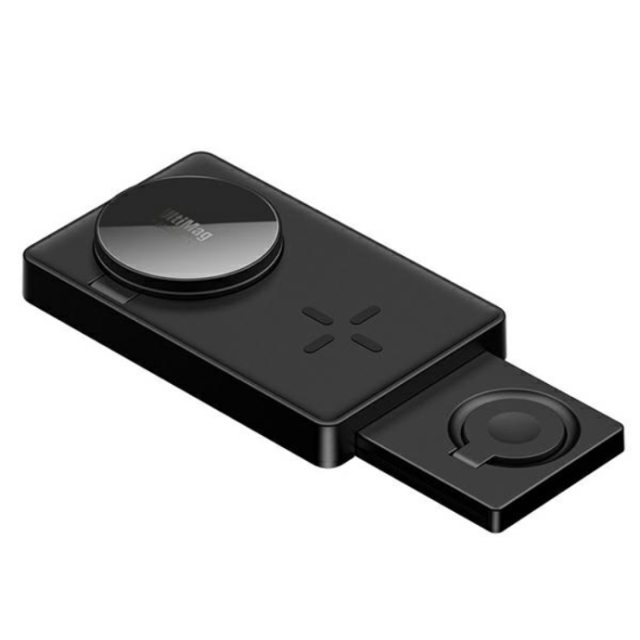 4smarts - 4smarts Trådlös Laddare 20W iPhone Apple Watch Airpods UltiMag - Svart