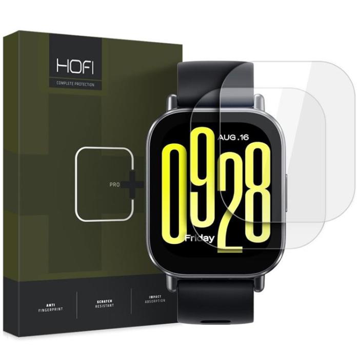 Hofi - [2-Pack] Hofi Redmi Watch 5 Active Härdat glas Skärmskydd Pro Plus - Clear