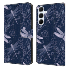 A-One Brand - Galaxy A17/A26 Plånboksfodral PU-läder Pattern Printing - Blå