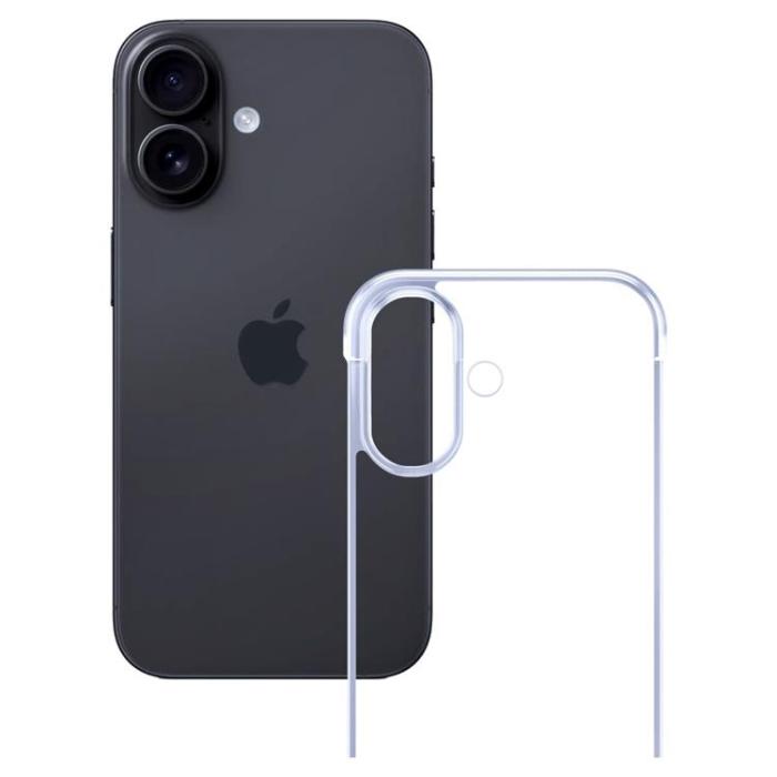 3MK - 3MK iPhone 16 Mobilskal Just20g - Clear