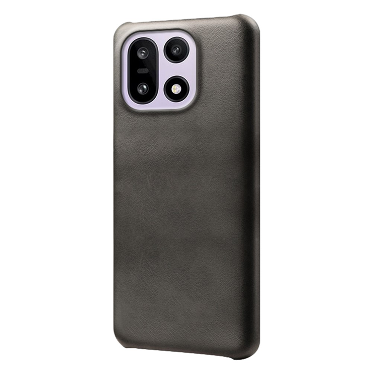 OnePlus 15 5G Mobilskal Calf Texture PU Läder (Svart) | 2353 | AlltMobil