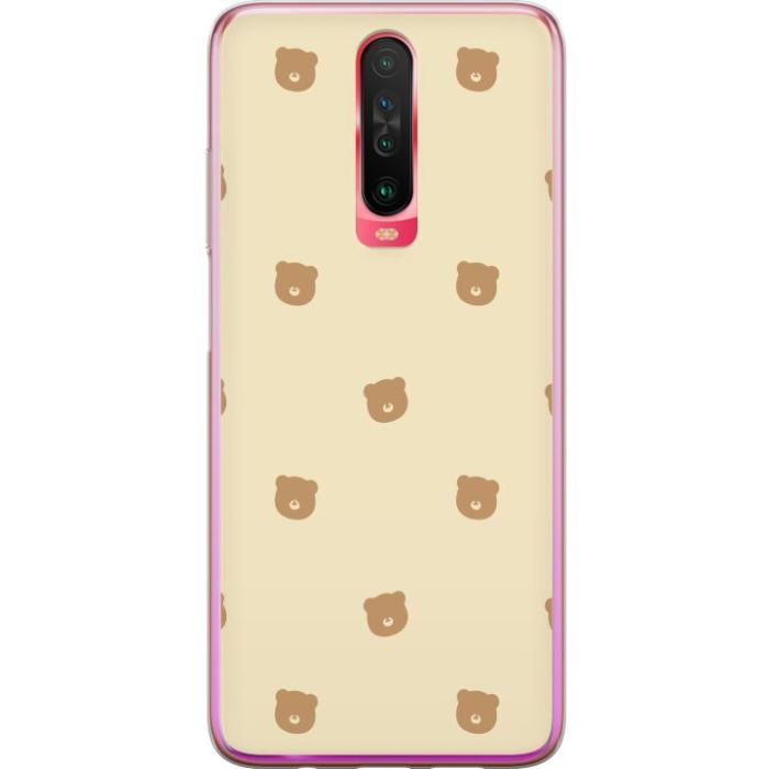 iSecrets - Mobilskal till Xiaomi Redmi K30 med Björnmönster