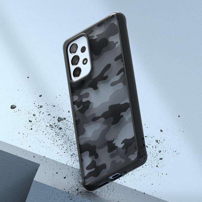 OEM - Ringke Fusion Matte Skal Galaxy A73 - Svart