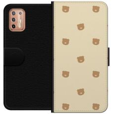 iSecrets - Plånboksfodral till Motorola Moto G9 Plus med Björnmönster