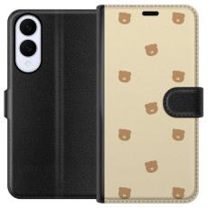 iSecrets - Pl&aring;nboksfodral till Samsung Galaxy S25 Edge med Bj&ouml;rnm&ouml;nster