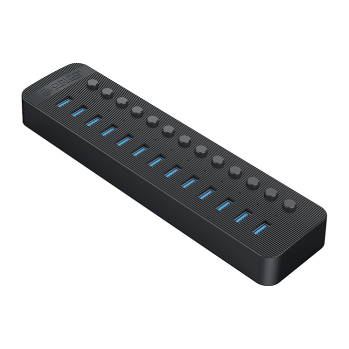 ORICO - Orico Hubb 13xUSB-A 3.0 med Strömbrytare - Svart