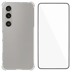 A-One Brand - Sony Xperia 1 VII Mobilskal Med Skärmskydd 2.0mm - Transparent