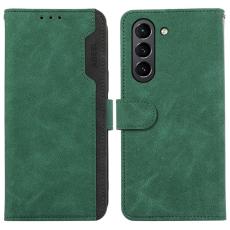 ABEEL - ABEEL Mobilskal till Samsung Galaxy S21 FE 5G RFID-Skydd KonstL&auml;der Gr&ouml;n