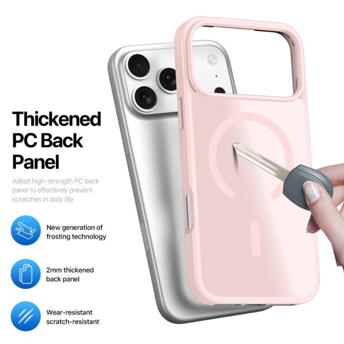 Dux Ducis - DUX DUCIS Yind Series Mobilskal till iPhone 17 Pro TPU + PC - Rosa