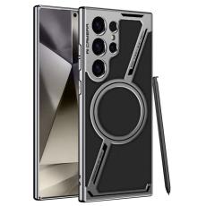 GKK - GKK Samsung Galaxy S24 Ultra Fodral - PC+TPU+PU - Svart