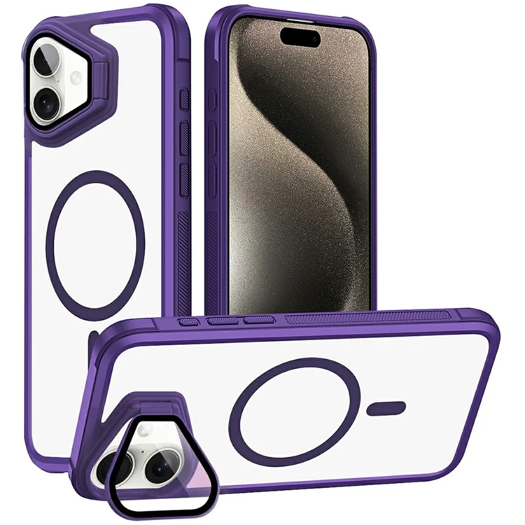 iPhone 16 Plus Mobilskal Magsafe med Linsskyddsstöd (Lila) | 2353 | AlltMobil
