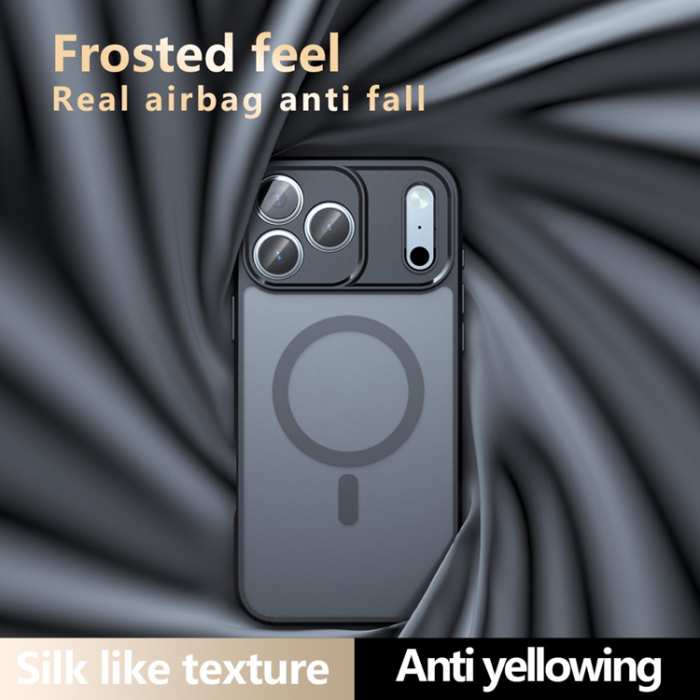 A-One Brand - iPhone 17 Pro Mobilskal MagSafe TPU+PC Matte - Svart