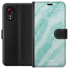 Gustaf - Pl&aring;nboksfodral till Samsung Galaxy Xcover 5 med Mint Marble