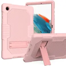 OEM - Galaxy Tab A8 10.5 (2021) Skal Robot B2 Kickstand - Rosa