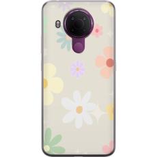 Gustaf - Mobilskal till Nokia 5.4 med fejdande blommor