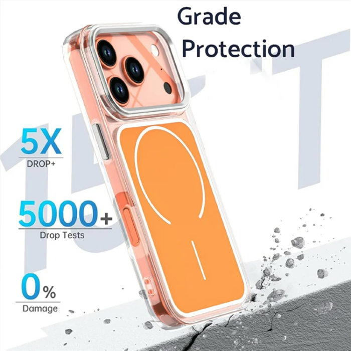 A-One Brand - iPhone 17 Pro Mobilskal Magsafe Electroplated