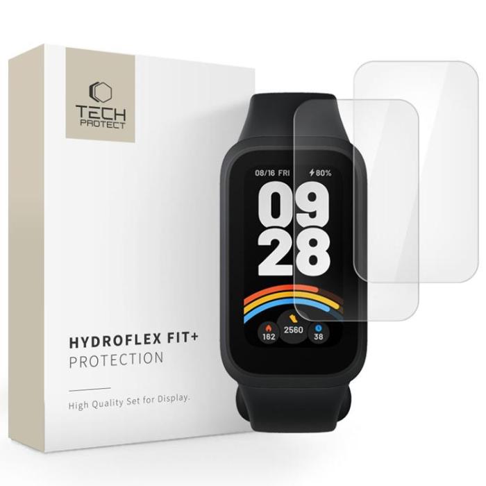 Tech-Protect - [2-Pack] Tech-Protect Xiaomi Smart Band 9 Active Plastfilm Skärmskydd