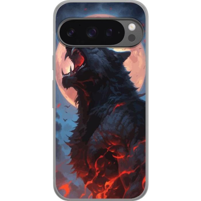 iSecrets - Mobilskal till Google Pixel 9 Pro XL med Ylande varg