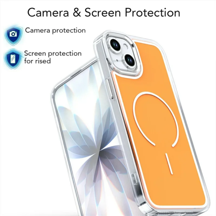 A-One Brand - iPhone 15 Plus Mobilskal Magsafe Electroplated