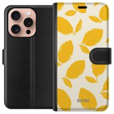 iSecrets - Pl&aring;nboksfodral till Apple iPhone 16 Pro med Lemon Breeze