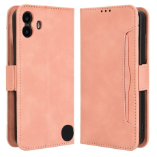 A-One Brand - Nothing CMF Phone 1 Plånboksfodral Läder - Rosa