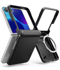 Ringke - Ringke Mobilskal F&ouml;r Galaxy Z Flip 8 Magsafe Onyx Flap - Svart