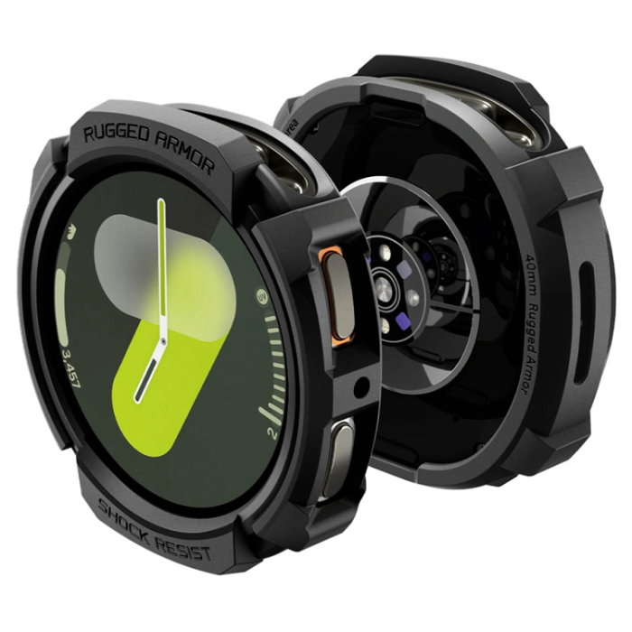 Spigen - Spigen Galaxy Watch 8 (40mm) Skal Rugged Armor - Svart