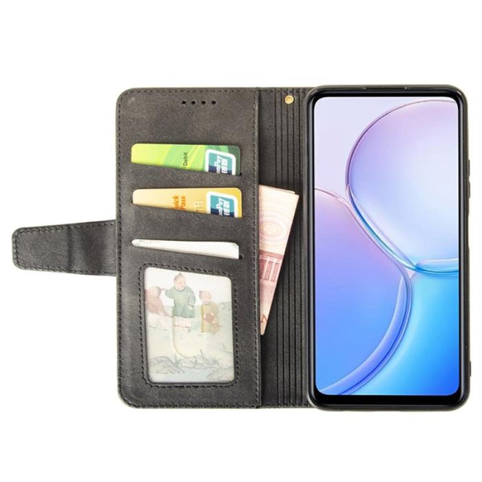 IDEWEI - IDEWEI Oppo Find X9 Pro Plånboksfodral Konstläder - Grå