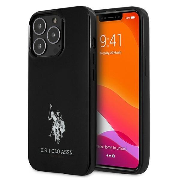 US Polo Horses Logo Skal iPhone 13 Pro / 13 - Svart