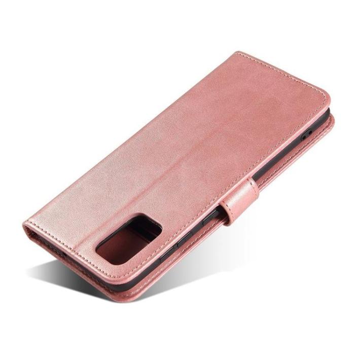 UTGATT5 - Magnet Elegant Kickstand Fodral Samsung Galaxy A51 - Rosa