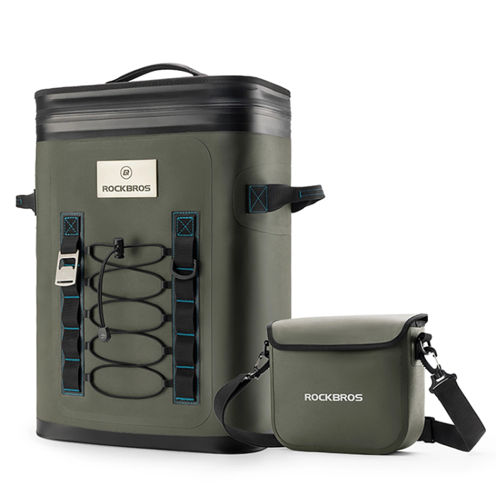 Rockbros - Rockbros Termisk Ryggsäck med Isolering 20L - Grön