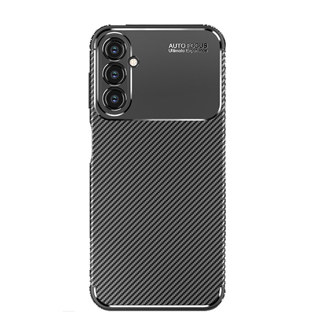 Mobilskal till Galaxy A24 4G Carbon Fiber - Svart | 2353 | AlltMobil